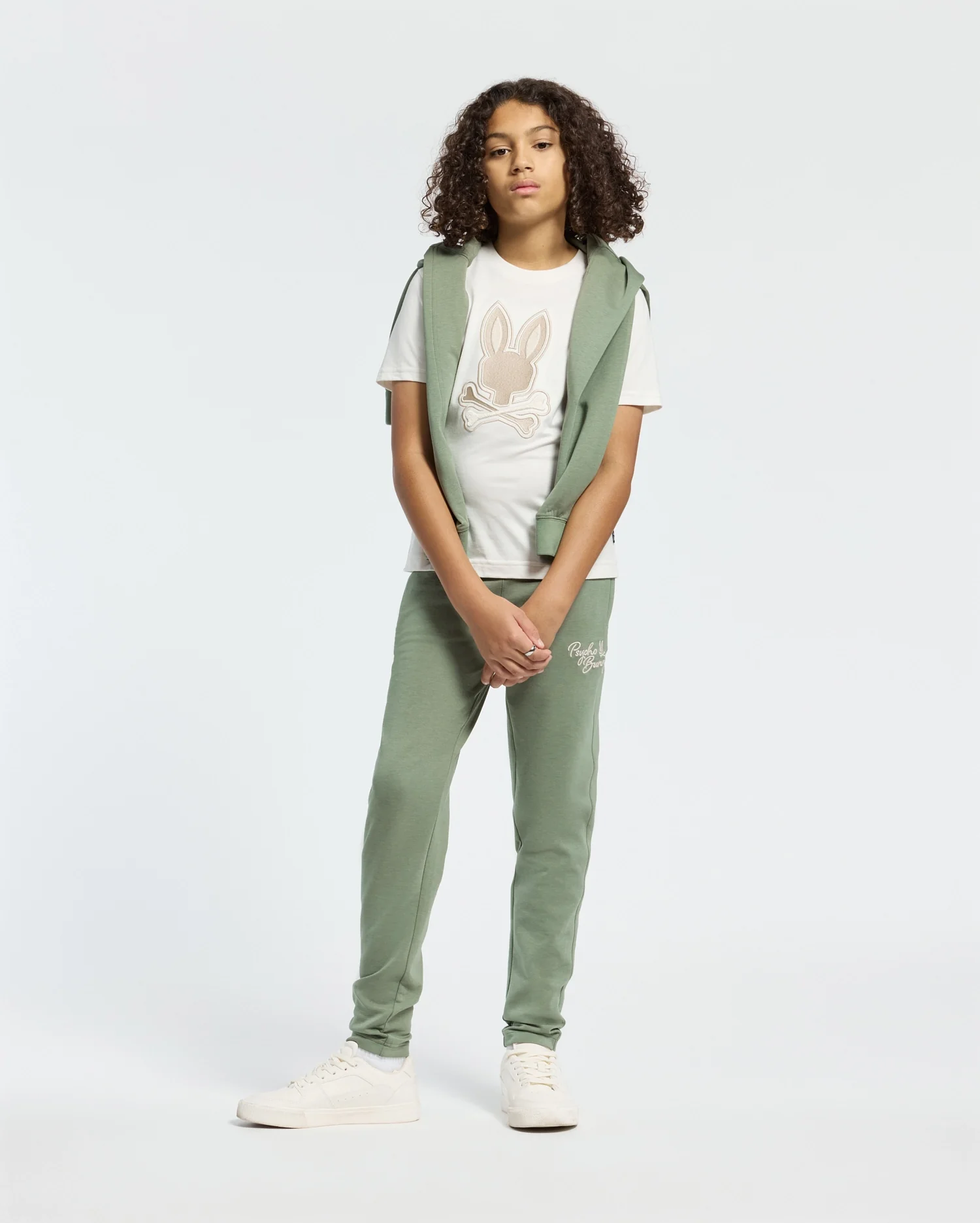 KIDS DESERT EMBROIDERED SWEATPANT - B0P489F200 - Image 8