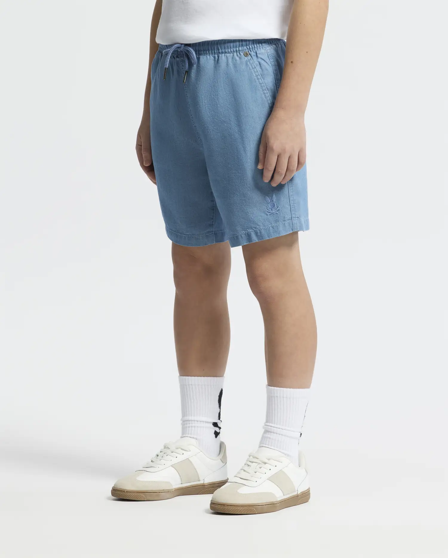 KIDS KERVIN LIGHTWEIGHT DENIM WOVEN SHORT - B0R633F200 - Image 12