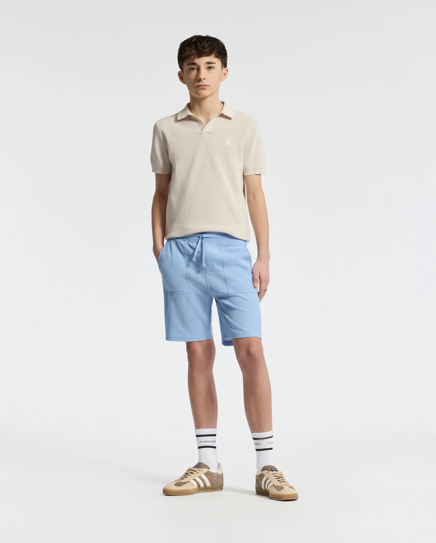 KIDS TAYLOR LIGHT PIQUE SWEATSHORT - B0R344F200 - Image 13