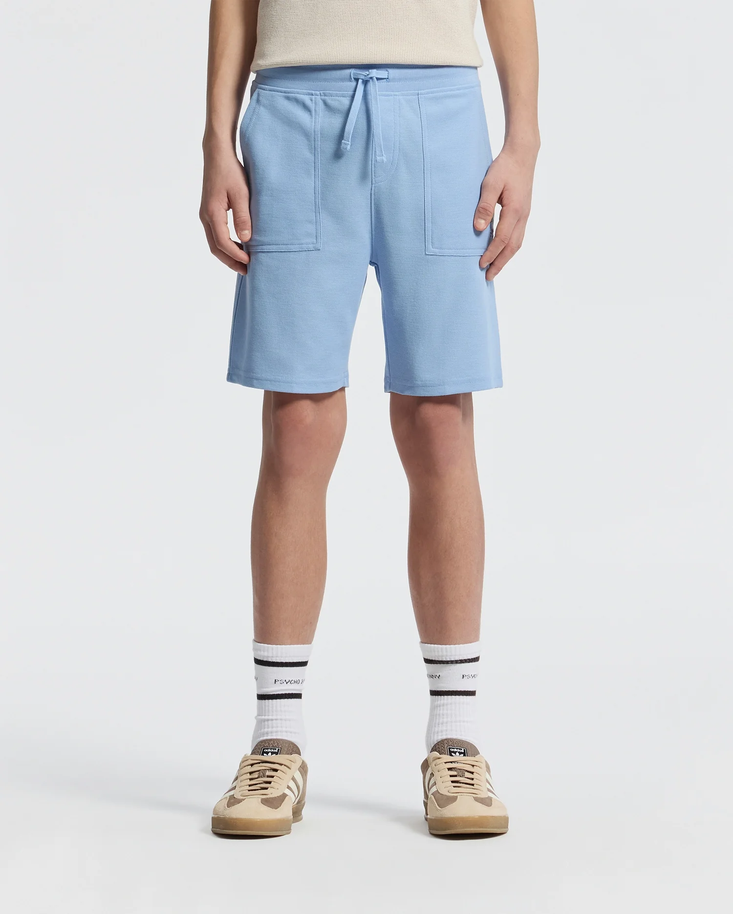 KIDS TAYLOR LIGHT PIQUE SWEATSHORT - B0R344F200 - Image 8