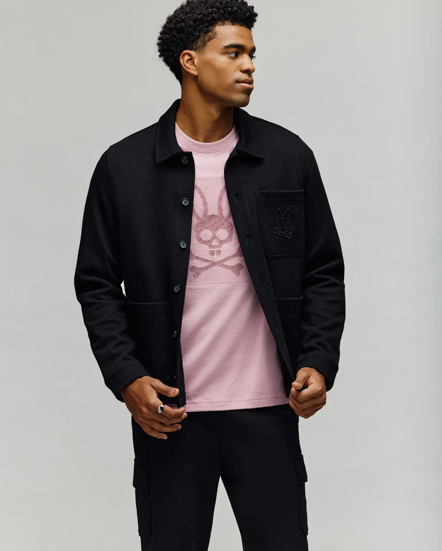 MENS AVEN KNIT SHACKET - MO1100035 - Image 3