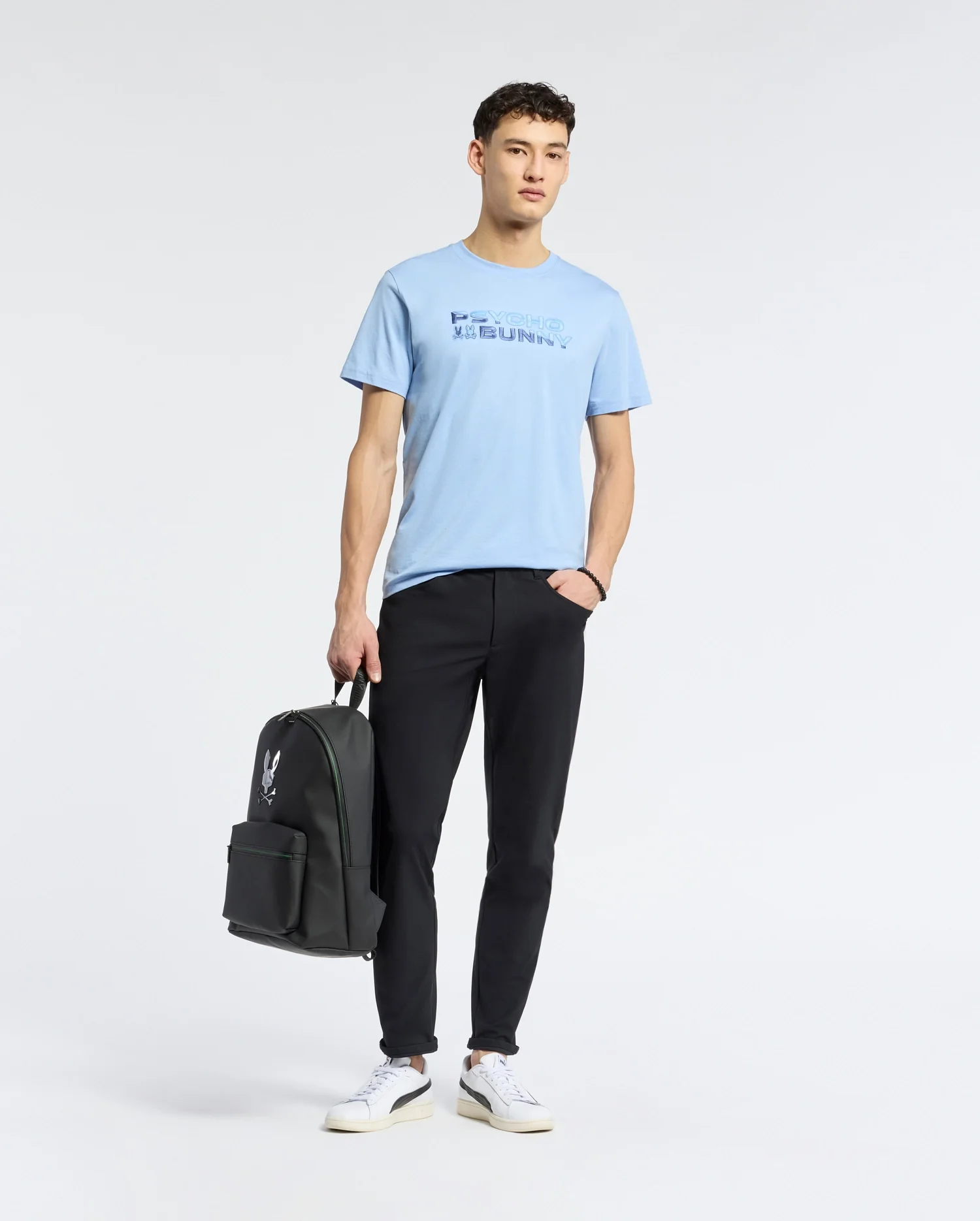 MENS BERNI EMBROIDERED WORDMARK GRAPHIC TEE - B6U417F200 - Image 8
