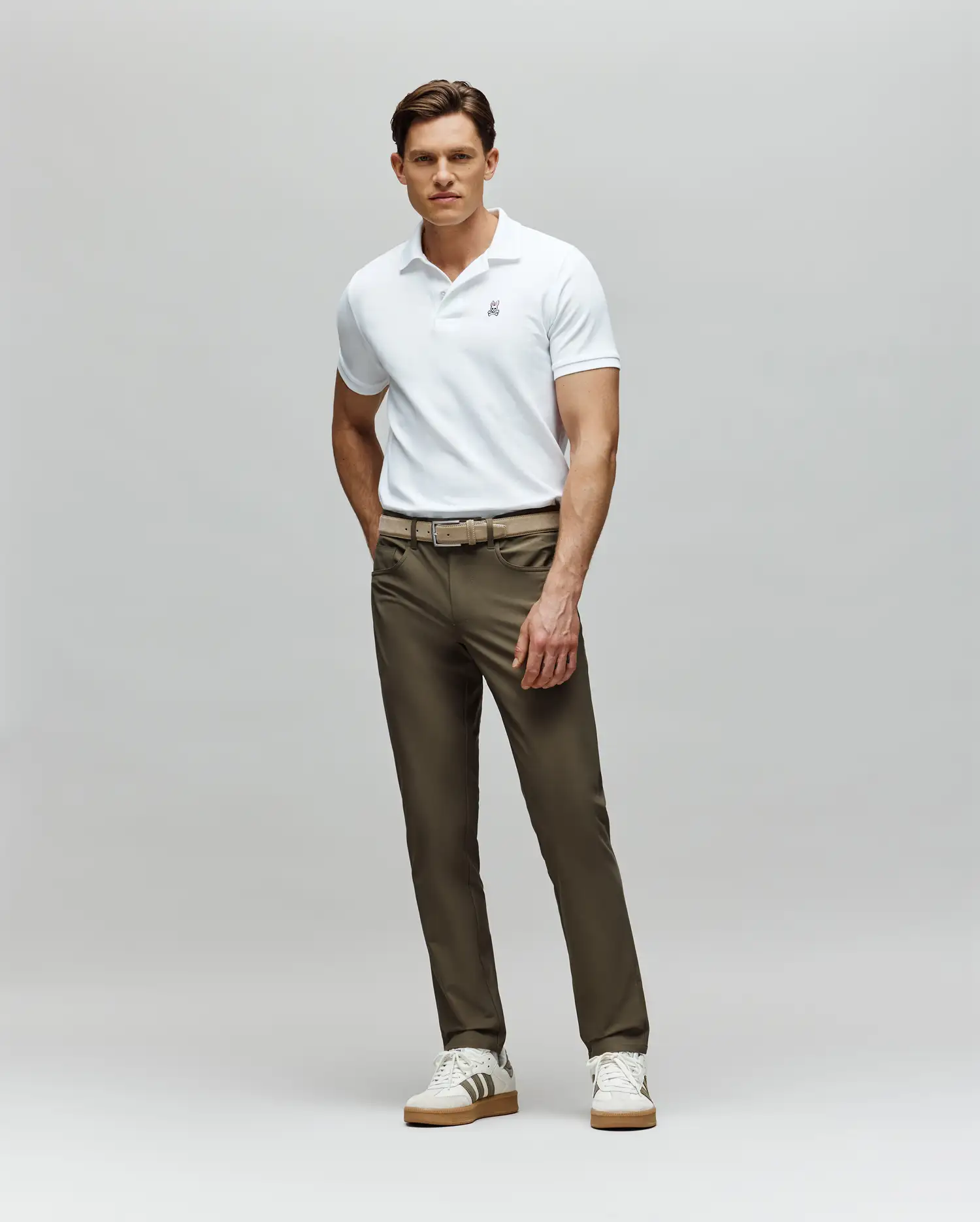 MENS CLASSIC PIQUE POLO SHIRT - B6K001ARPC - Image 5