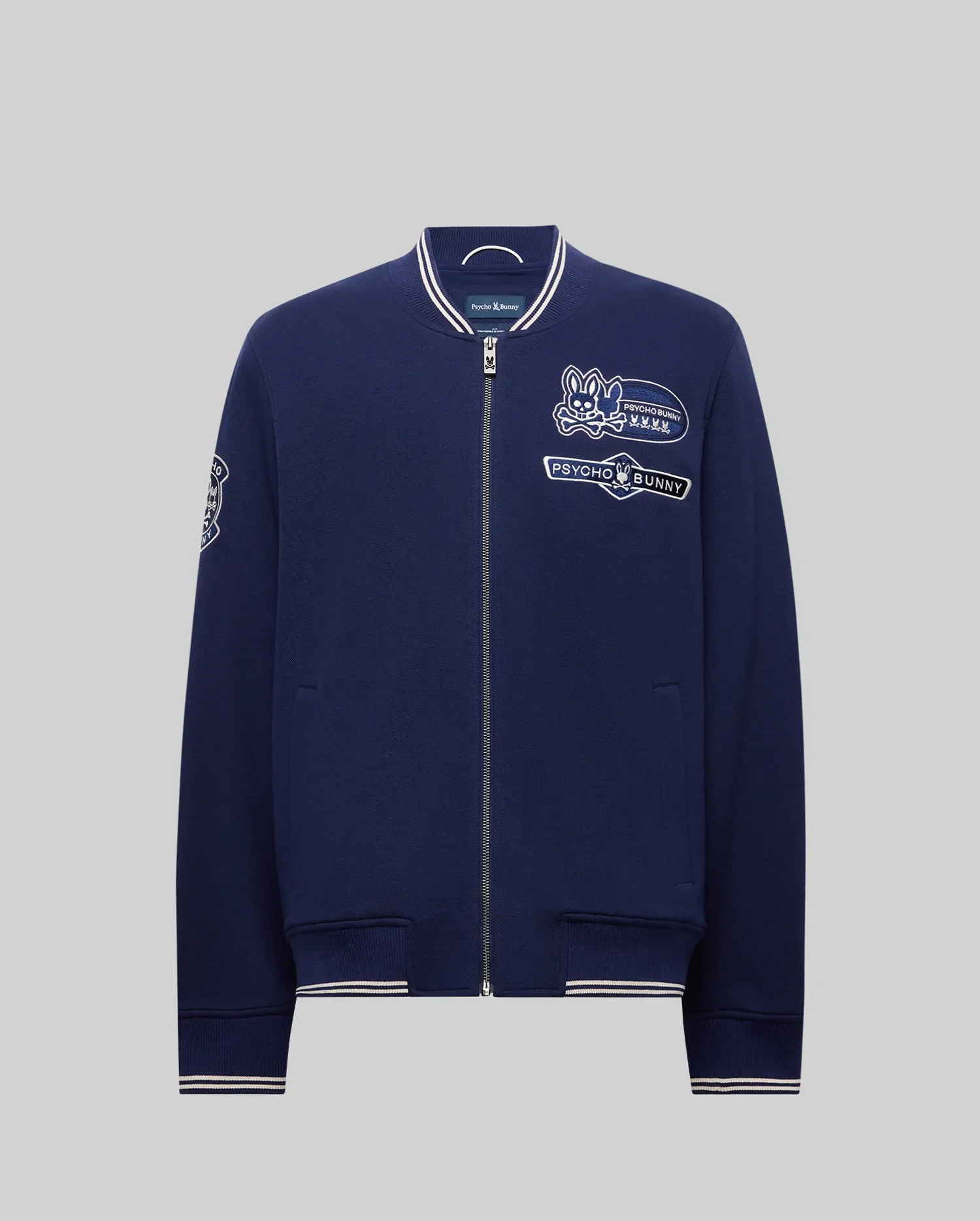MENS DESMOND PIQUE KNIT BOMBER - MO1100018 - Image 6