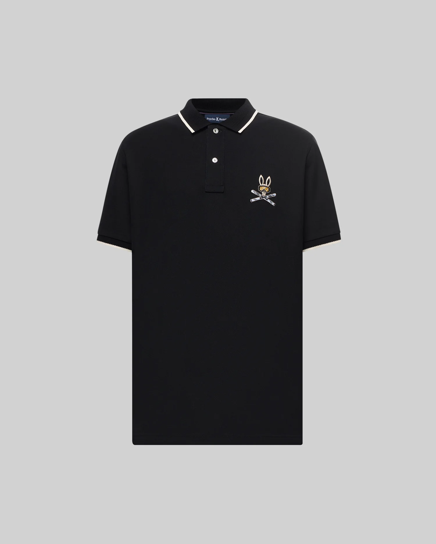 MENS INDIGO BUNNY PIQUE POLO - MT0100074 - Image 5