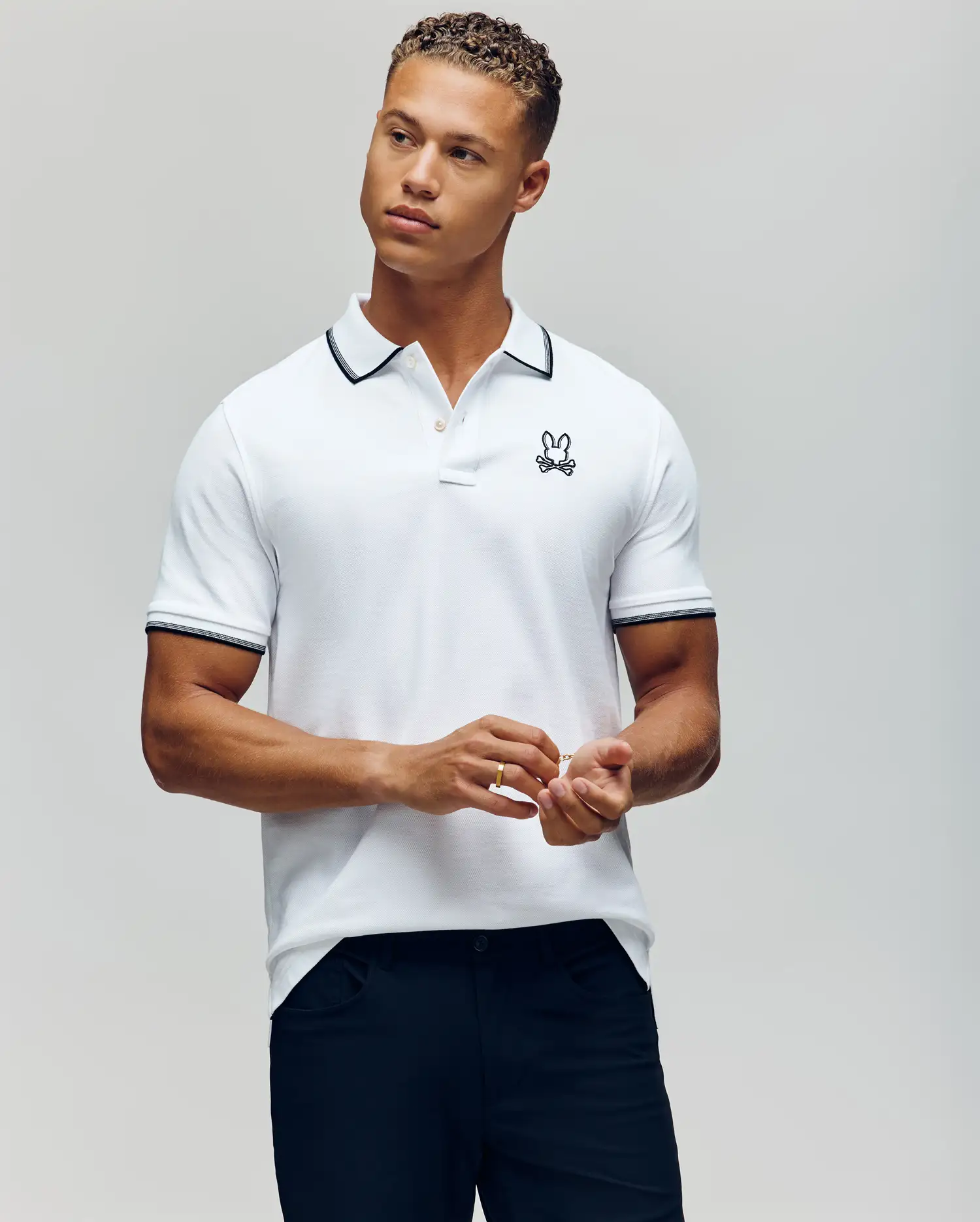 MENS JUDE PIQUE POLO - MT0100012