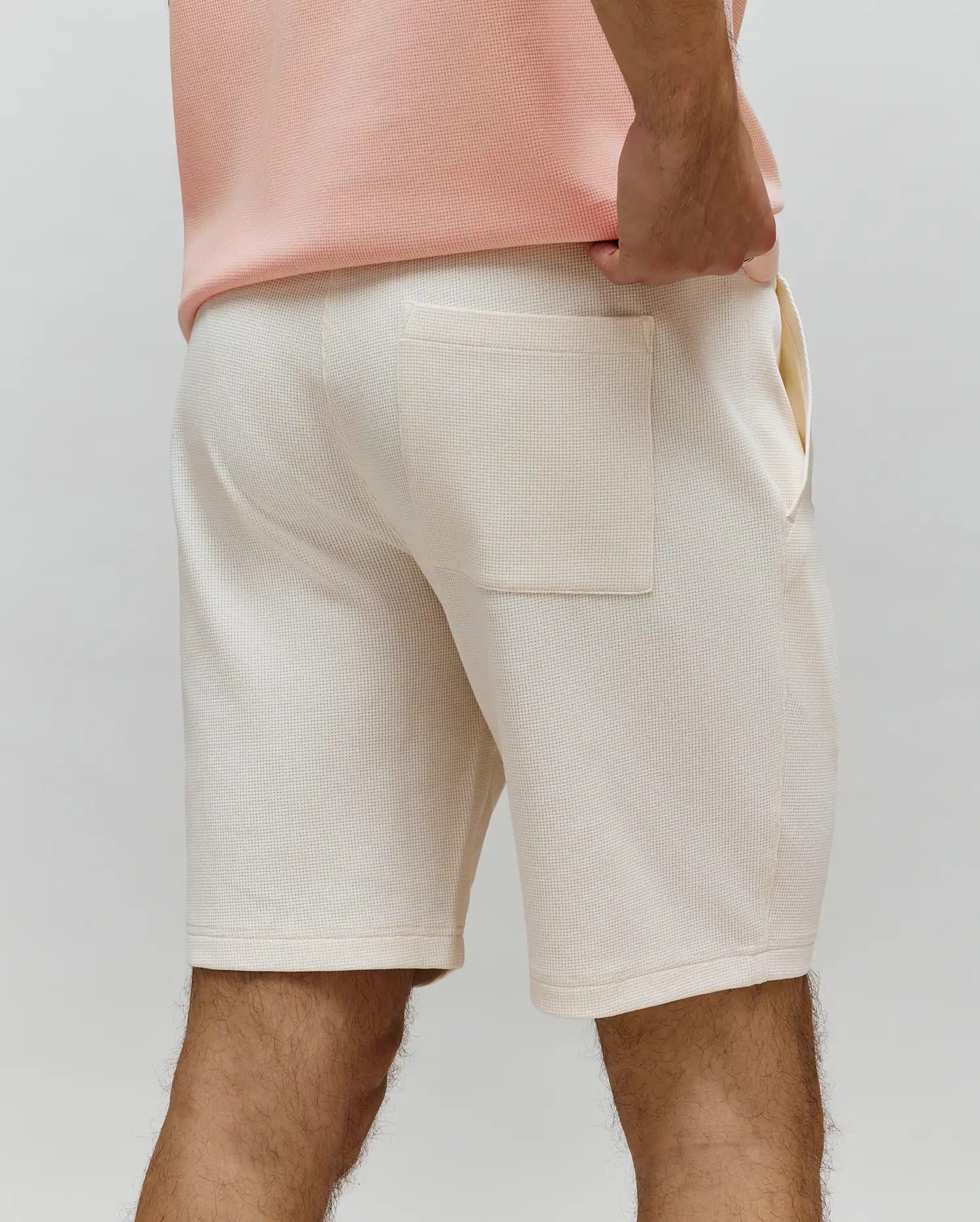 MENS MAXTON WAFFLE SWEATSHORT - MB0900058 - Image 3