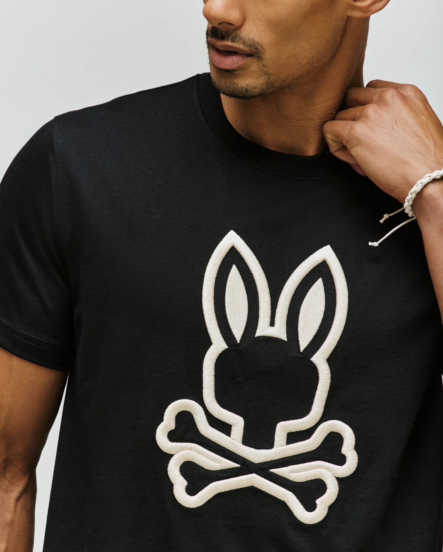 MENS NICHOLAS EMBROIDERED TEE - MT0200054 - Image 5